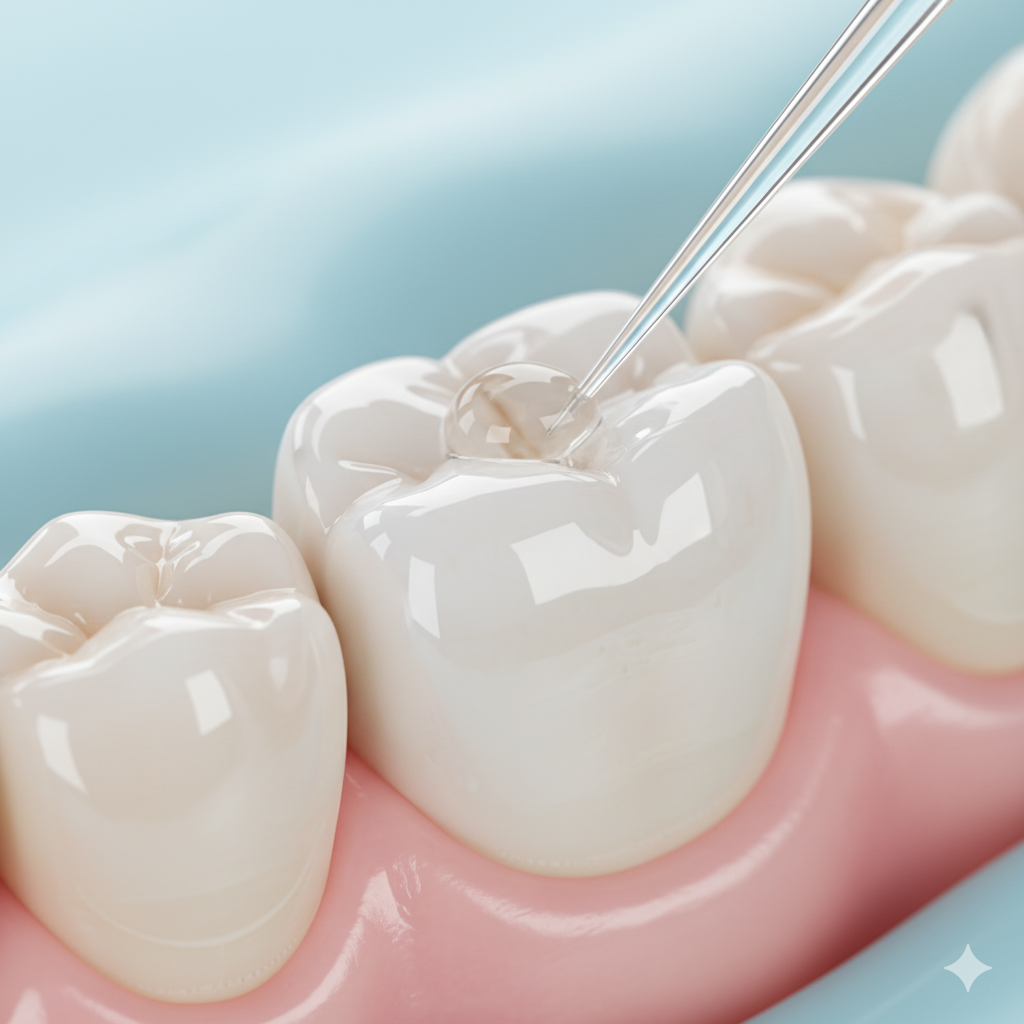 Sellante y Aplicación de Flúor Barniz